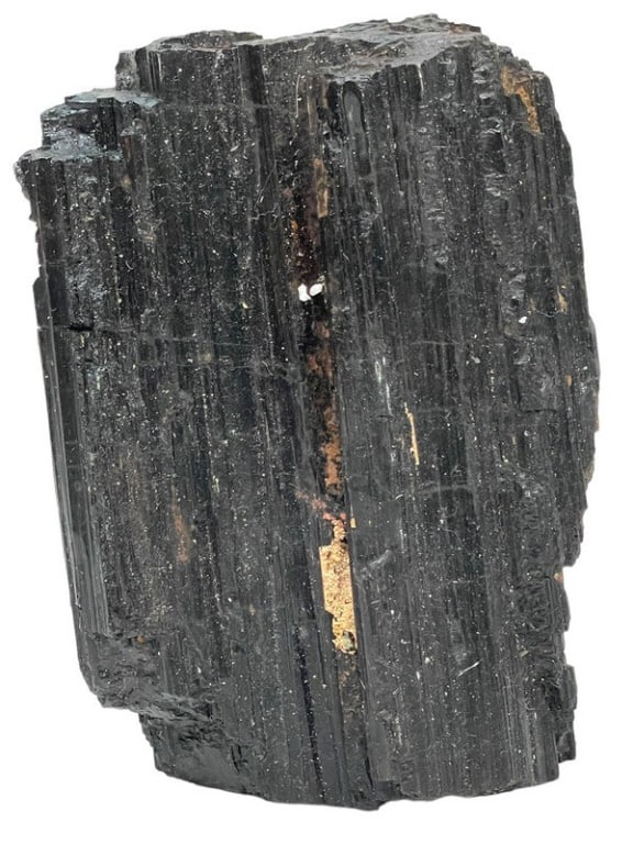 RAW BLACK TOURMALINE CRYSTAL MINERAL 5" (1 of 5)