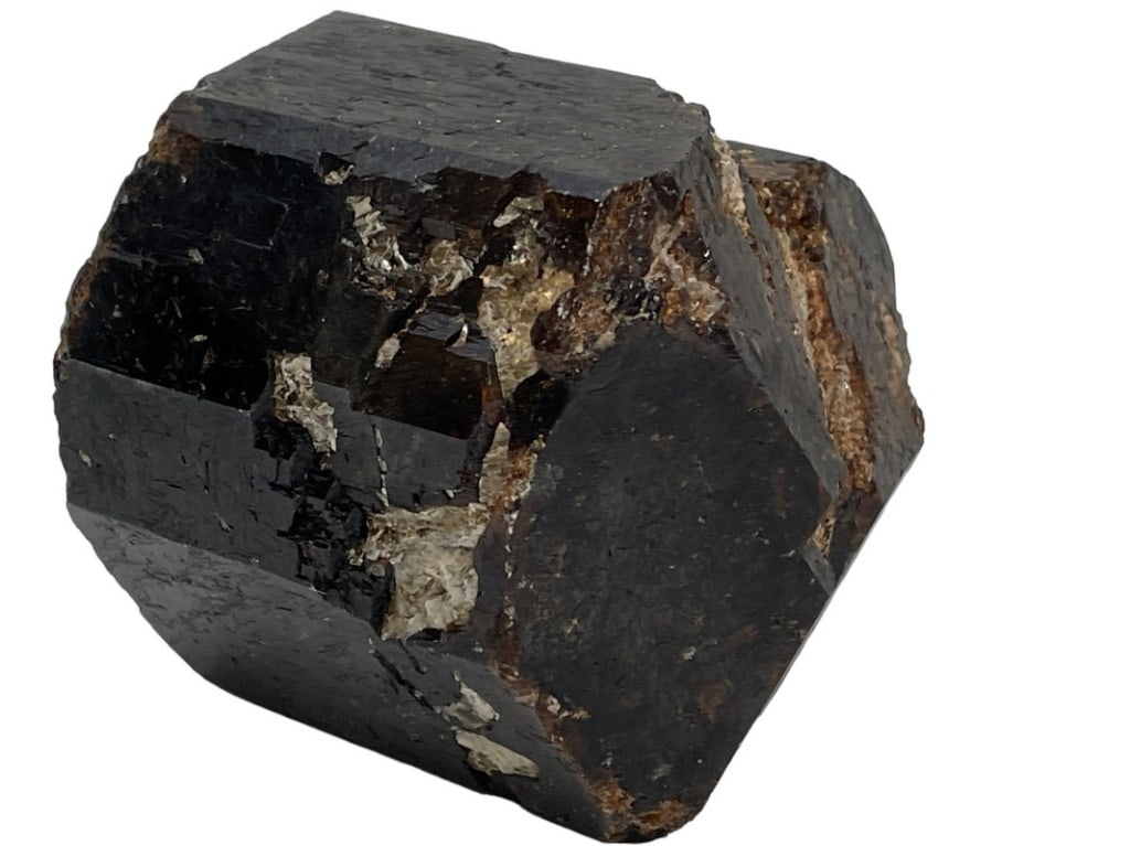 AUGITE CRYSTAL GEODE 3" (1 of 5)