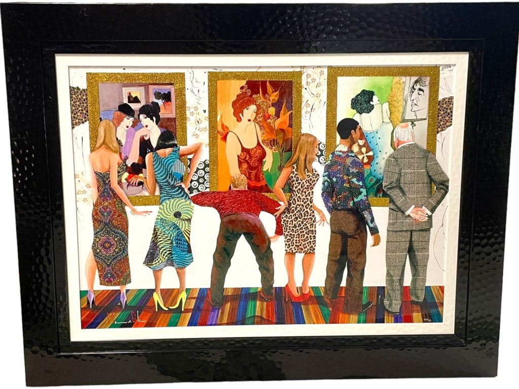 GLENN MARCUS SPECTATORS AT THE TARKAY EXHIBIT (1 of 3)