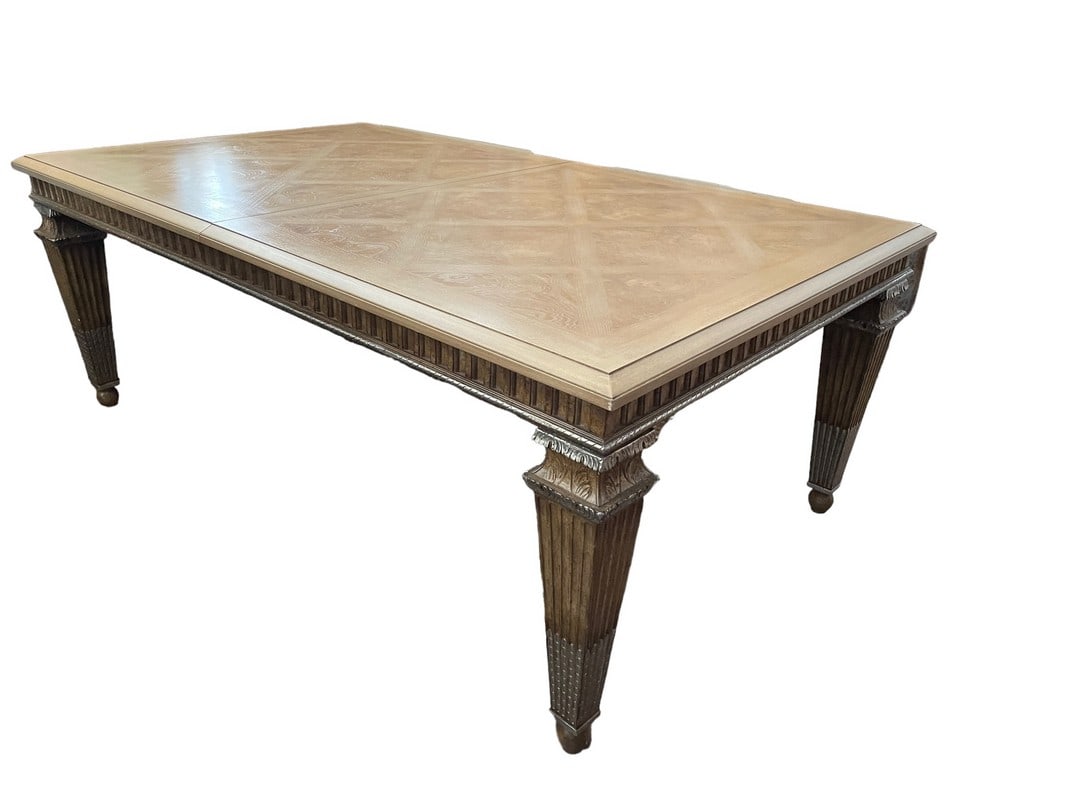 MARGE CARSON HOLLYWOOD REGENCY DINING TABLE 81" (1 of 8)