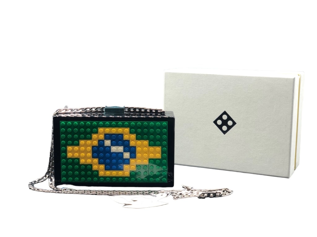NEW LES PETITS JOUEURS LEGO BRAZIL MINI PURSE $645 (1 of 6)