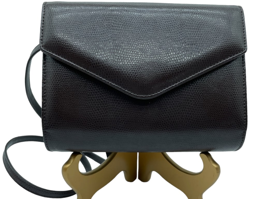 NEW LALO ITALIAN REPTILE SKIN LEATHER HANDBAG (1 of 4)