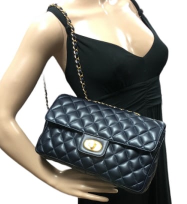 NEW LALO SOFT NAPA QUILTED ITALIAN LEATHER CROSSBO (1 of 6)