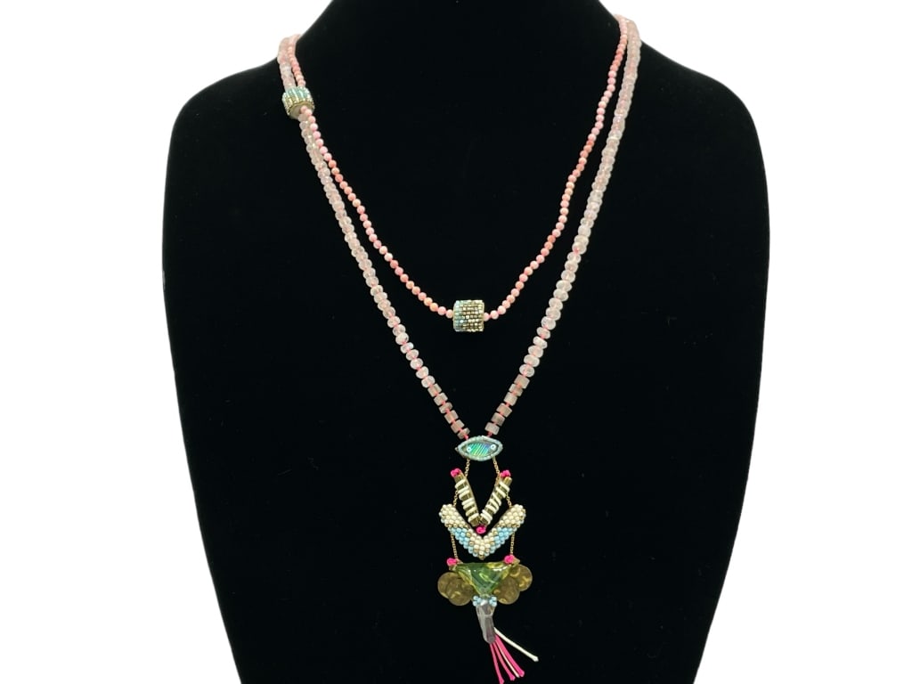 NEW DEEPA GURNANI LAVINA NECKLACE $390 32" (1 of 4)