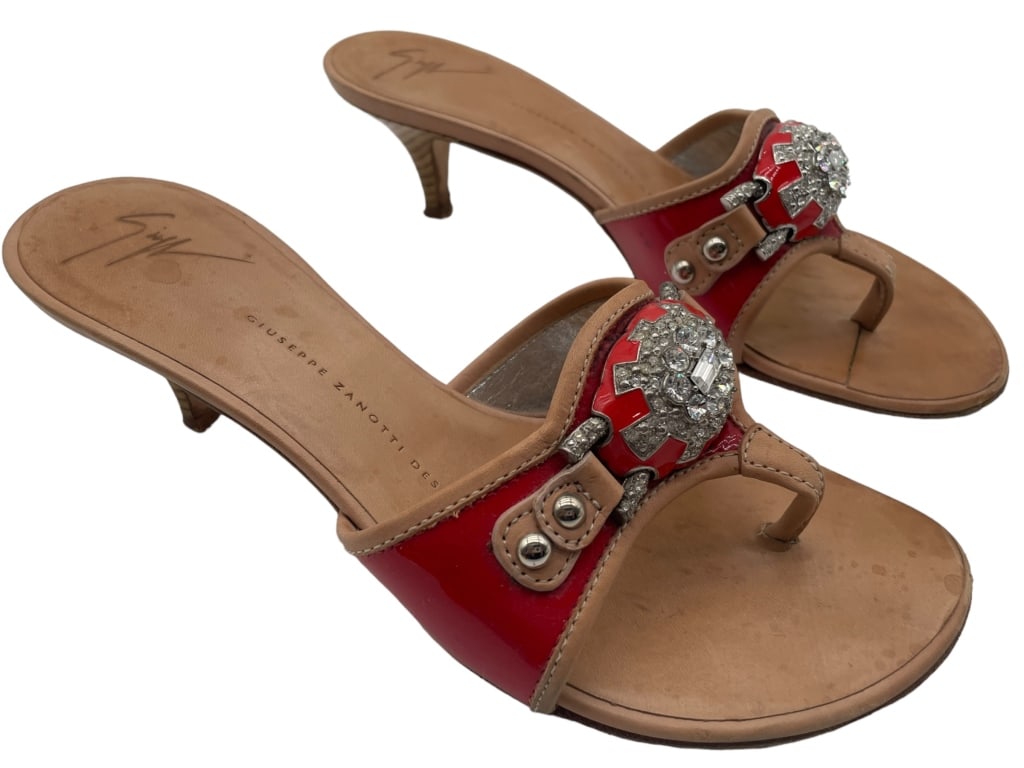 GUISEPPE ZANOTTI DESIGNER SANDALS SIZE 8.5 (1 of 3)