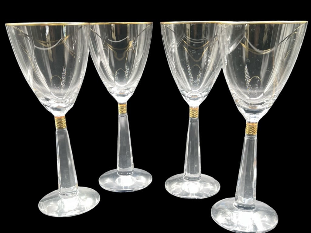 SET OF 6 MOSER CRYSTAL CASANOVA WINE GLASSES: SET OF 6 MOSER CRYSTAL CASANOVA WINE GLASSES -VERY GOOD CONDITION- NO CHIPS, CRACKS OR REPAIRS