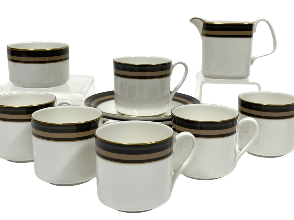 14 PIECE ROYAL DOULTON CADENZA COFFEE TEA SET (1 of 8)