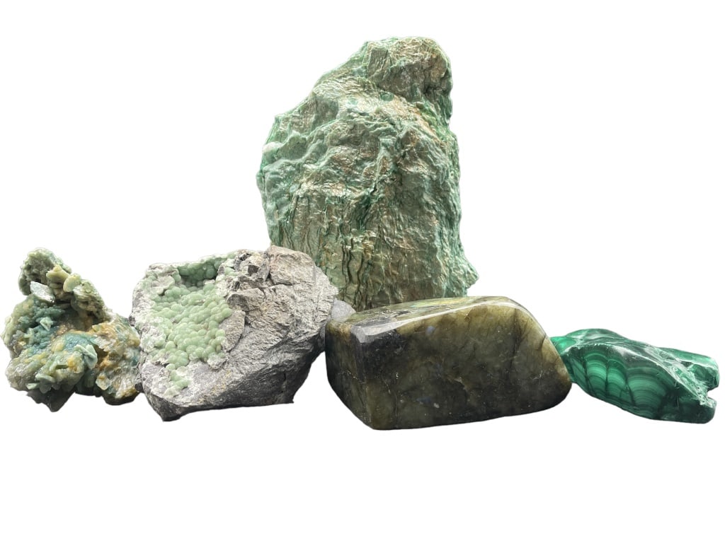 GEODE CRYSTAL/QUARTZ GREEN COLLECTION (1 of 7)