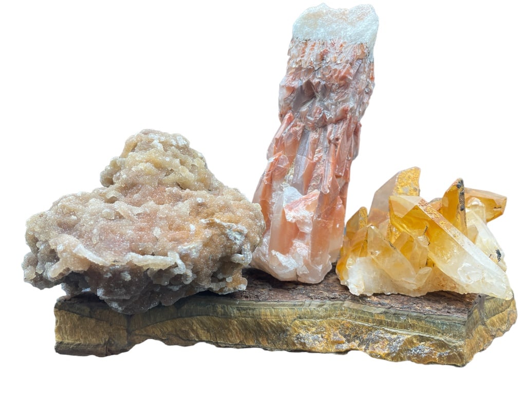 GEODE CRYSTAL/QUARTZ ORANGE COLLECTION (1 of 6)