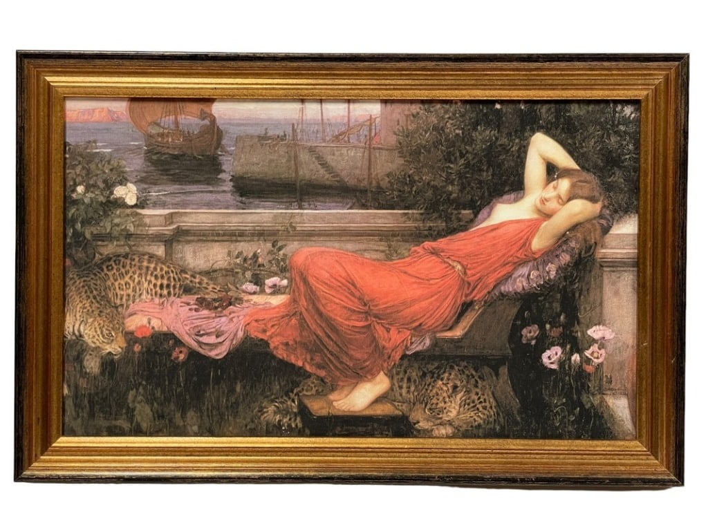 JOHN WILLIAM WATERHOUSE ARIADNE GICLEE 23.5" (1 of 4)