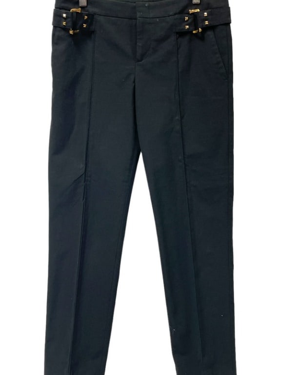 GUCCI WOMEN'S BLACK TROUSER PANTS SZ 40: GUCCI WOMEN'S BLACK TROUSER PANTS | WOMEN'S ITALIAN DESIGNER CLOTHING -SIZE 40 -GOOD PRE OWNED CONDITION -DP5724 Bidders may pick up their items from the auction-house or have their items shipped. Som