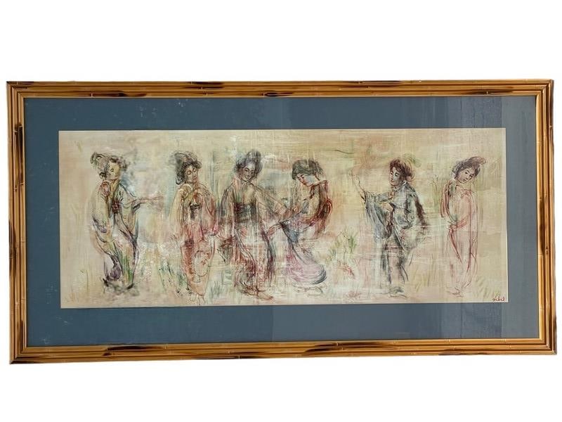 VINTAGE EDNA HIBEL PRINT (1 of 3)