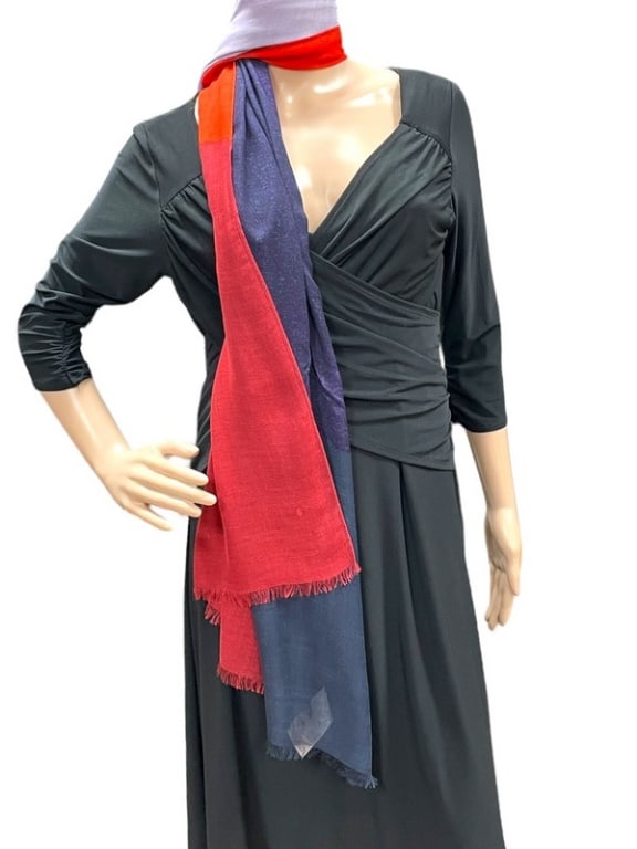 L.K. BENNETT LONDON WOMEN'S OVERSIZED SCARF 64" (1 of 4)