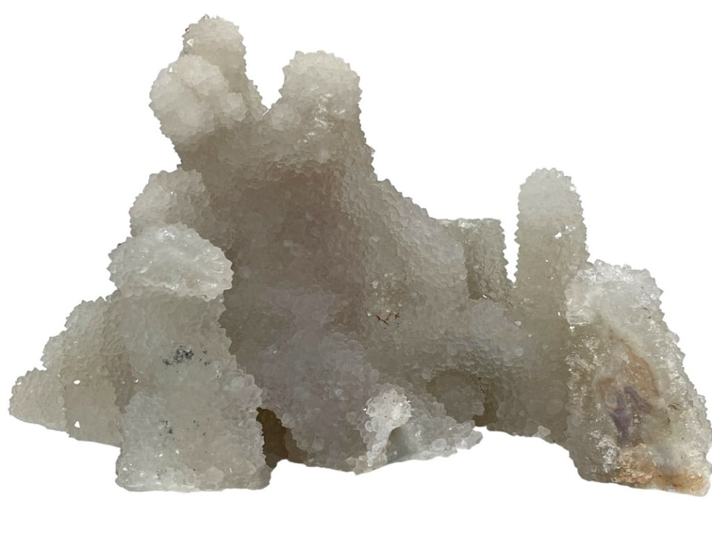 NATURAL QUARTZ STALACTITE FORMATION CLUSTER 6" (1 of 6)
