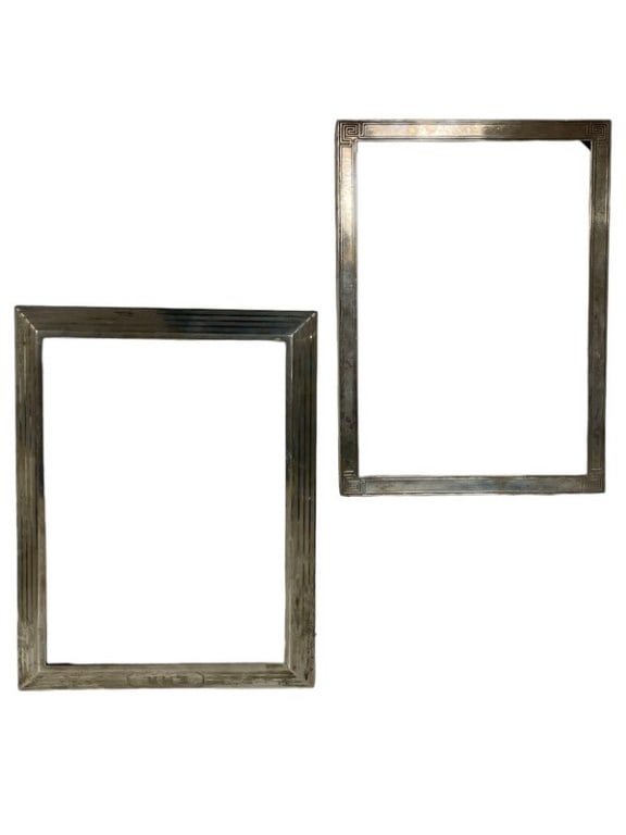 PAIR OF  STERLING SILVER PICTURE FRAMES 360G (1 of 7)