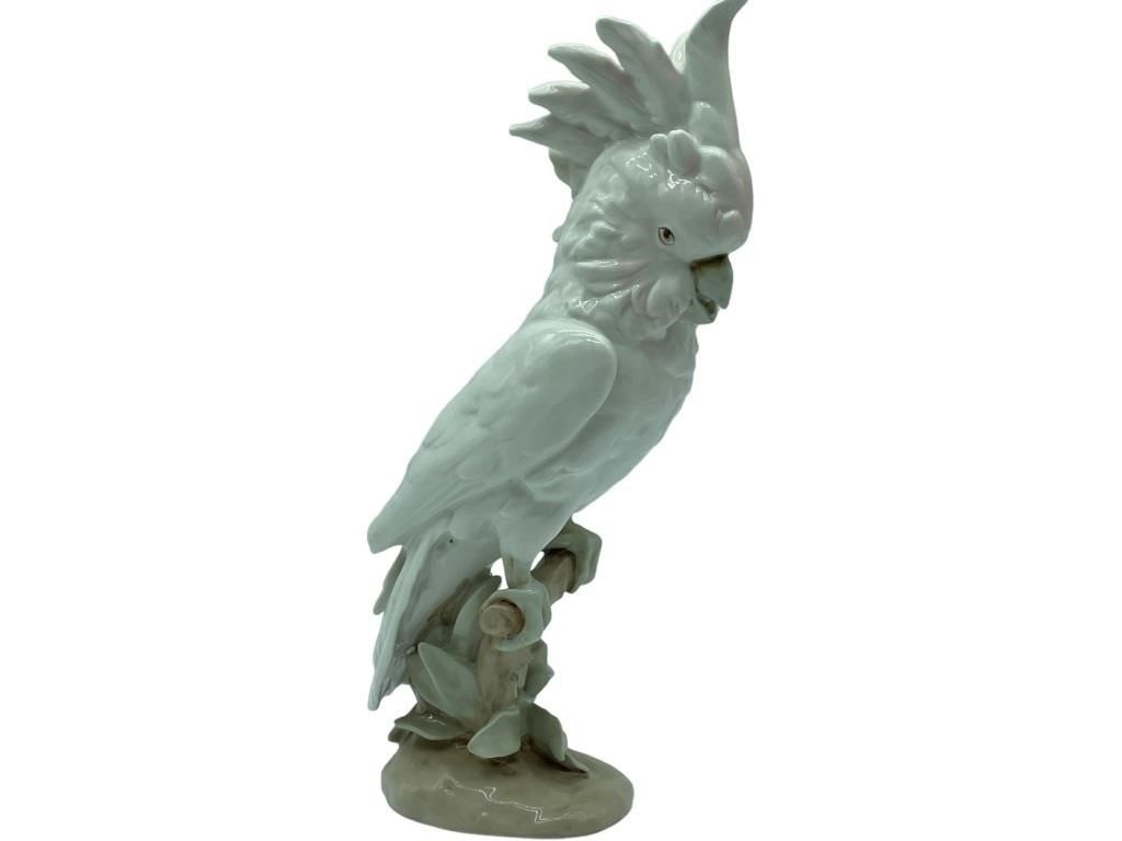 ROYAL DUX CERAMIC COCKATIEL FIGURE (1 of 6)