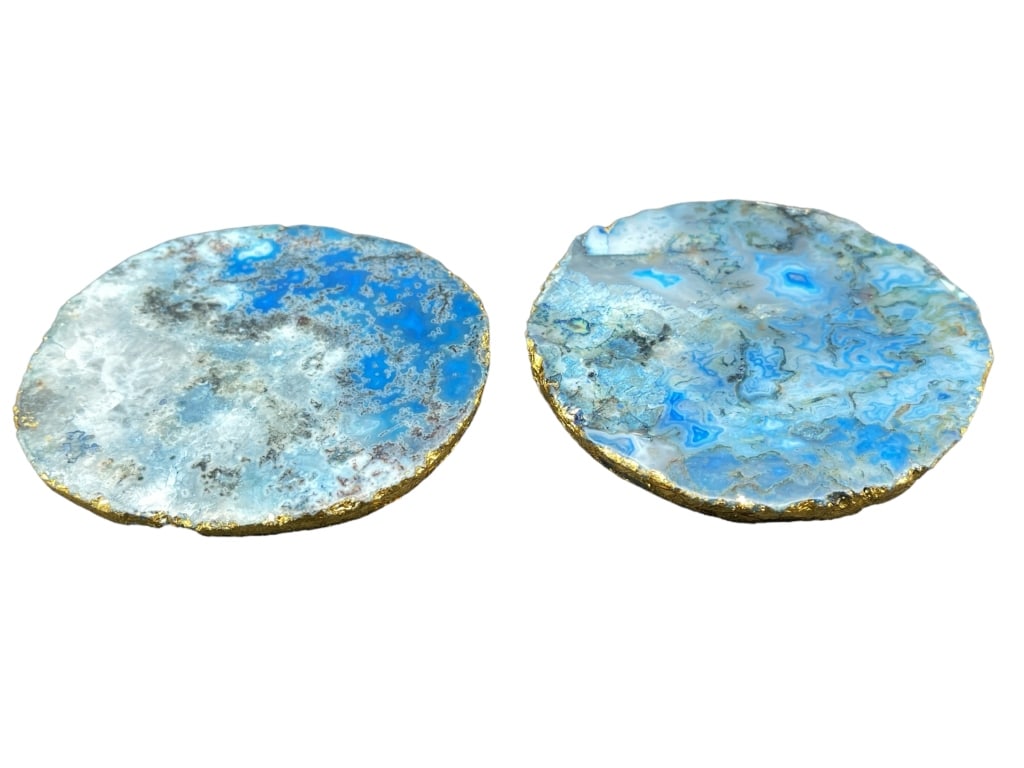 GEODE CRYSTAL DESIGN DRINK COASTERS (1 of 4)