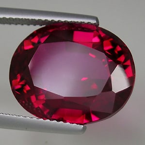 21.35 CT PIGEON BLOOD RED RUBY GEMSTONE (1 of 1)