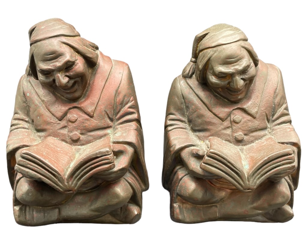 RUHL BRONZE MONK BOOKENDS (1 of 5)