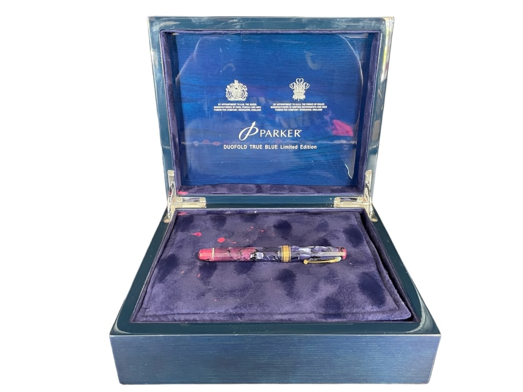 PARKER DUOFOLD TRUE BLUE LIMITED EDITION PEN (1 of 6)