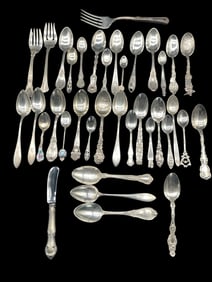 VTG LOT OF STERLING SILVER FLATWARE