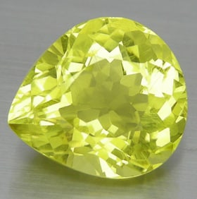 7.60 CT. LEMON YELLOW QUARTZ GEMSTONE $480