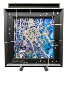 ECHTHEITS-ZERTIFIKAT SIGNED "WASSER" CRISTALOGRAM