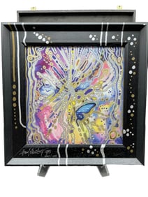 ECHTHEITS-ZERTIFIKAT SIGNED "LUFT" CRISTALOGRAM