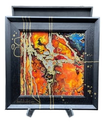 ECHTHEITS-ZERTIFIKAT SIGNED "ERTE" CRISTALOGRAM