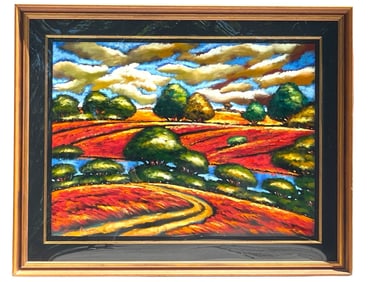 SERGEY CHEREY LANDSCAPE OIL PAINTING 68.5"