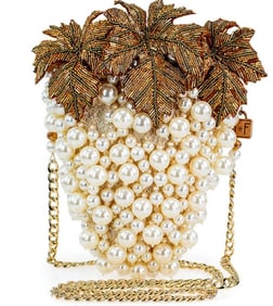 NEW MARY FRANCES GRAPES GALORE CROSSBODY HANDBAG