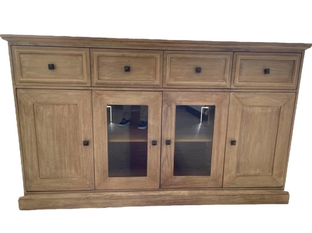 Z GALLERIE ARCHER BUFFET CABINET 70": Z GALLERIE ARCHER BUFFET CABINET -42.5" X 70" X 20" APPROX -VERY GOOD PRE OWNED CONDITION -DP22324 Bidders may pick up their items from the auction-house or have their items shipped. Some items