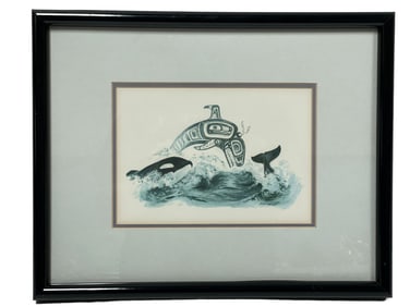 SUE COLEMAN THE ORCA PRINT 15"