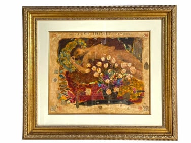 ROY FAIRCHILD A TRUE HEART SERIGRAPH PRINT 39.5"