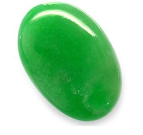 5.30 CT. RICH GREEN JADE GEMSTONE $360