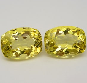 13.25 CT. CANARY YELLOW CITRINE GEMSTONE $520