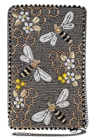 NEW MARY FRANCES BEE AWESOME CROSSBODY HANDBAG