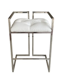 MODERN LOW BACK COUNTER STOOL 30"