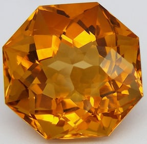 21.75 CT. GOLDEN ORANGE CITRINE GEMSTONE $750