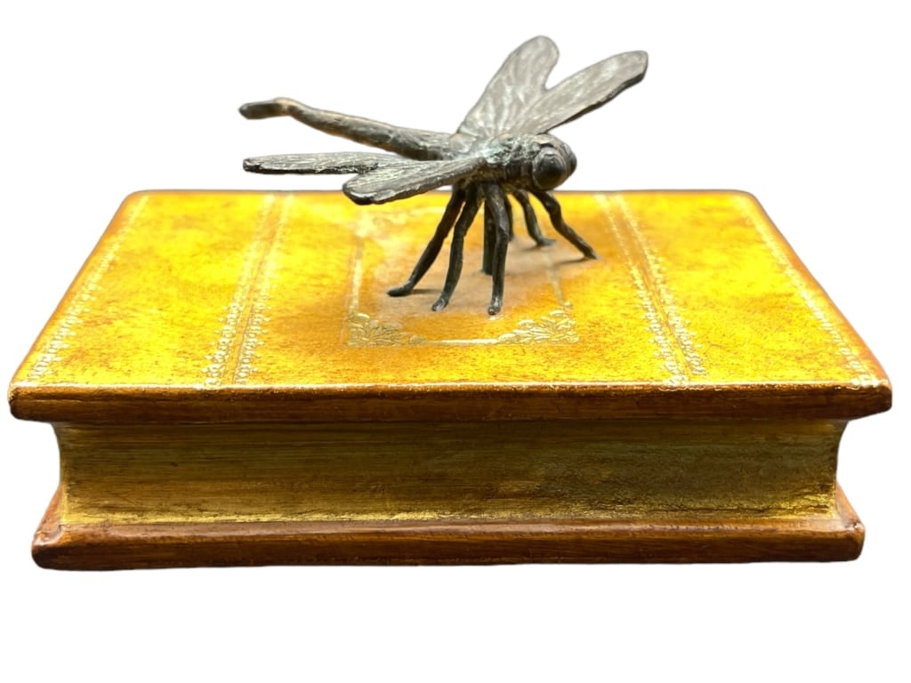 GEORGE BERNARD SHAW BOOK PAPERWEIGHT DRAGONFLY (1 of 6)
