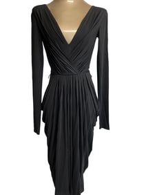 DONNA MORGAN LITTLE BLACK DRESS RETAIL $1,480