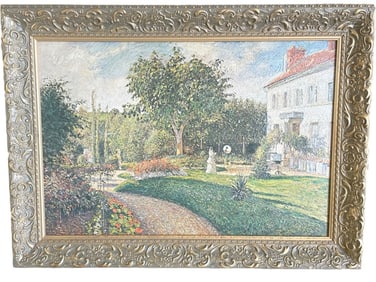 CAMILLE PISARRO GARDEN OF LES MATHURINSM 30"