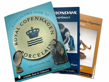 3 PORCELAIN FIGURINE COLLECTORS RESOURCE GUIDES