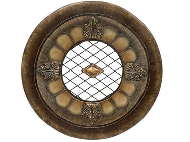 DECORATIVE WROUGHT IRON STYLE WALL HANGING ART 22"