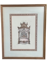 WORRELS INT. PALM BEACH DECORATIVE PRINT 29"