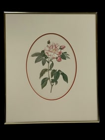 DECORATIVE FLOWER WALL ART 20.5"