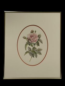 DECORATIVE FLOWER WALL ART 20.5"