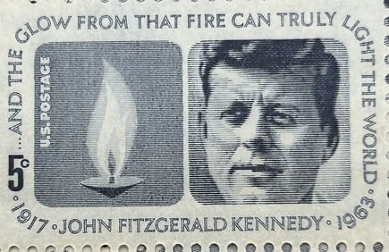 JOHN F. KENNEDY US POSTAGE STAMPS - 1963