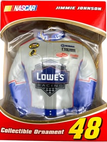 JIMMIE JOHNSON 2005 NASCAR RACING CHRISTMAS ORNAMM