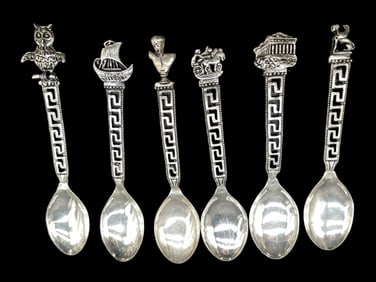 VTG LOT OF STERLING SILVER SPOONS